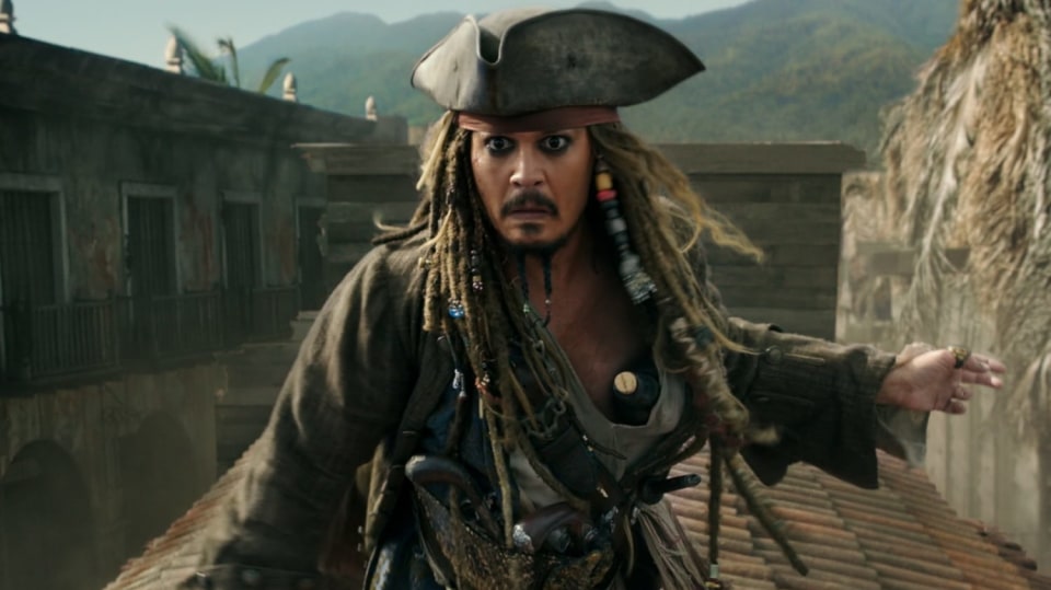 Johnny Depp jako Jack Sparrow